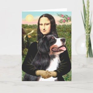 Bernese - Mona Lisa - Customized Card