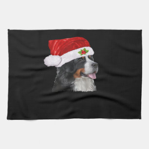 Bernese Mountain Christmas Shirt Dog Christmas Cos Kitchen Towel