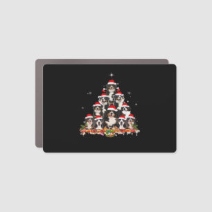 Bernese Mountain Christmas Tree Dog Santa Xmas Fun Car Magnet