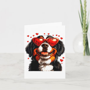 Bernese Mountain Cute Berner Dog Lover Valentines  Card