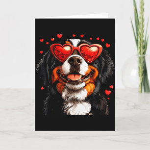 Bernese Mountain Cute Berner Dog Lover Valentines  Card