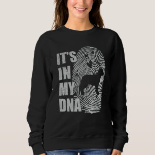 Bernese Mountain DNA Dog Mom Dad Dog Sweatshirt