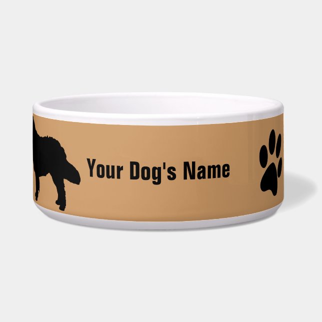 Bernese Mountain Dog バーニーズ・マウンテン・ドッグ Bowl (Front)