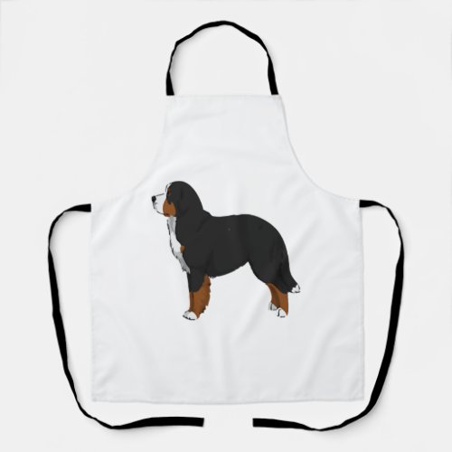 Bernese Mountain Dog 2 Apron