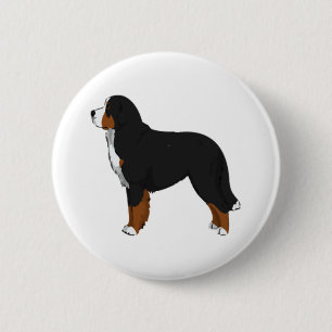Bernese Mountain Dog 2 Button