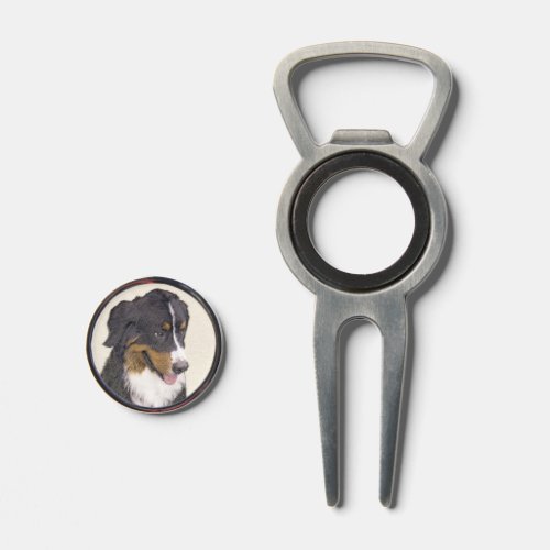 Bernese Mountain Dog 2 Painting _ Cute Original Do Divot Tool