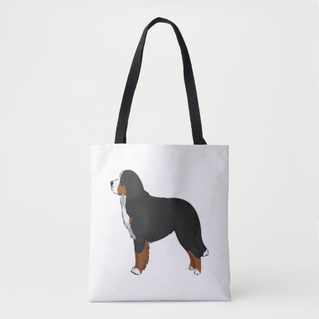 Bernese Mountain Dog 2 Tote Bag (Front)