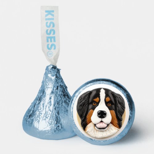 Bernese Mountain Dog 3D Inspired Hersheys Kisses