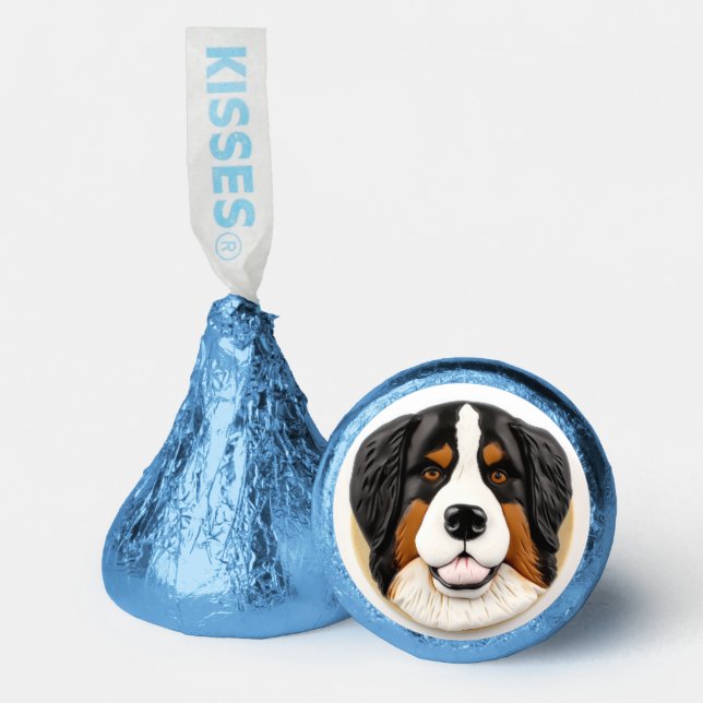 Bernese Mountain Dog 3D Inspired Hershey®'s Kisses® (Front)