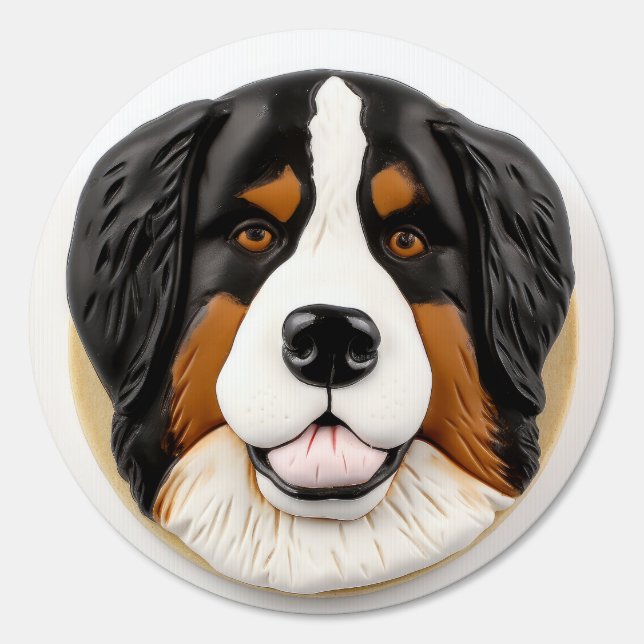 Bernese Mountain Dog 3D Inspired Sign (Front)