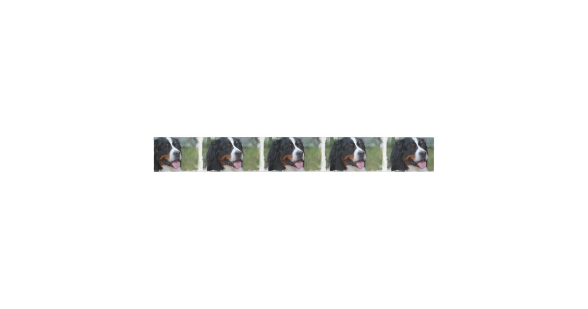 Bernese Mountain Dog 7 Grosgrain Ribbon Zazzle Com
