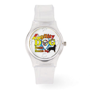 Bernese Mountain Dog Agility Gifts Watch