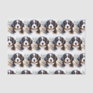 Bernese Mountain Dog AI Puppy Tissue Paper
