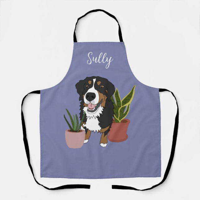 Bernese Mountain Dog Apron (Front)