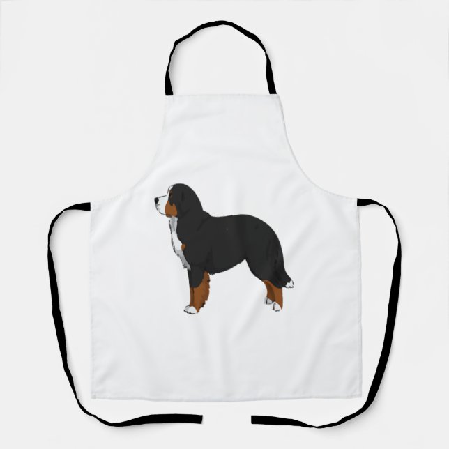 Bernese Mountain Dog  Apron (Front)