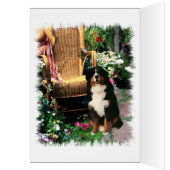Bernese Mountain Dog Art Gifts Cards (Inside (Left))