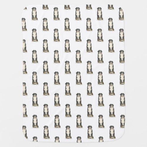 Bernese Mountain Dog Baby Blanket