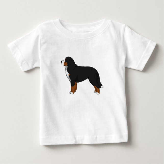 Bernese Mountain Dog Baby T-Shirt (Front)