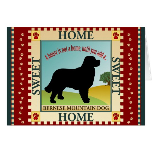 Bernese Mountain Dog [Berner] Cards (Front Horizontal)