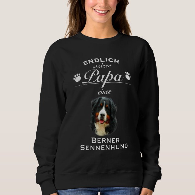 Bernese Mountain Dog  Bernese Mountain Dog Sweatshirt (Front)
