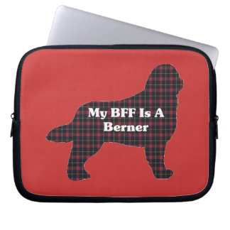 Bernese Mountain Dog BFF Laptop Sleeve