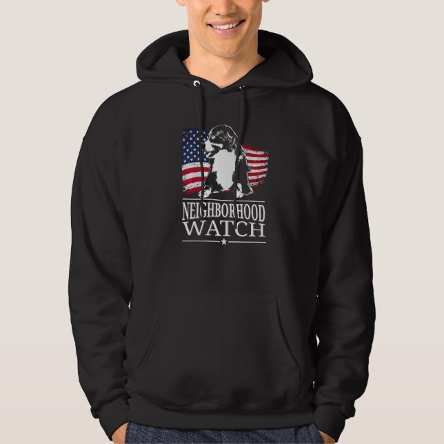 Bernese Mountain Dog Breed  22 Hoodie (Front)