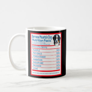 Bernese Mountain Dog Breed Owner Funny Nutrition F Coffee Mug
