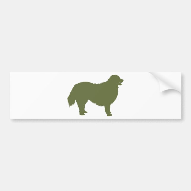 Bernese Mountain Dog Bumper Sticker (Front)