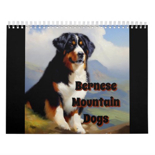 Bernese Mountain Dog  Calendar