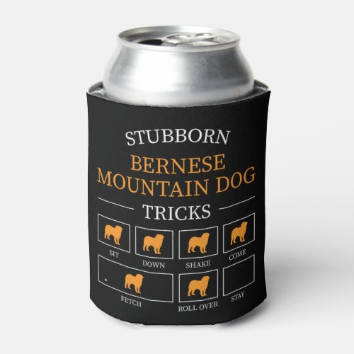 Bernese Mountain Dog Can Cooler