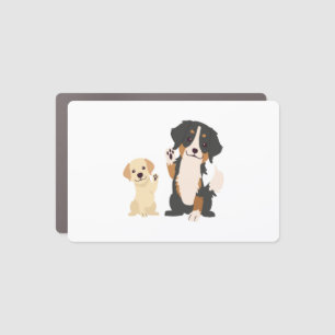 bernese mountain dog car magnet