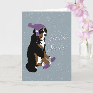Bernese Mountain Dog Card