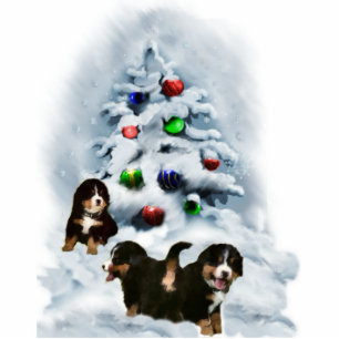 Bernese Mountain Dog Christmas Ornament