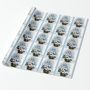 Bernese Mountain Dog Christmas Wrapping Paper