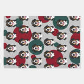 Bernese Mountain Dog Christmas  Wrapping Paper Sheets (Front)