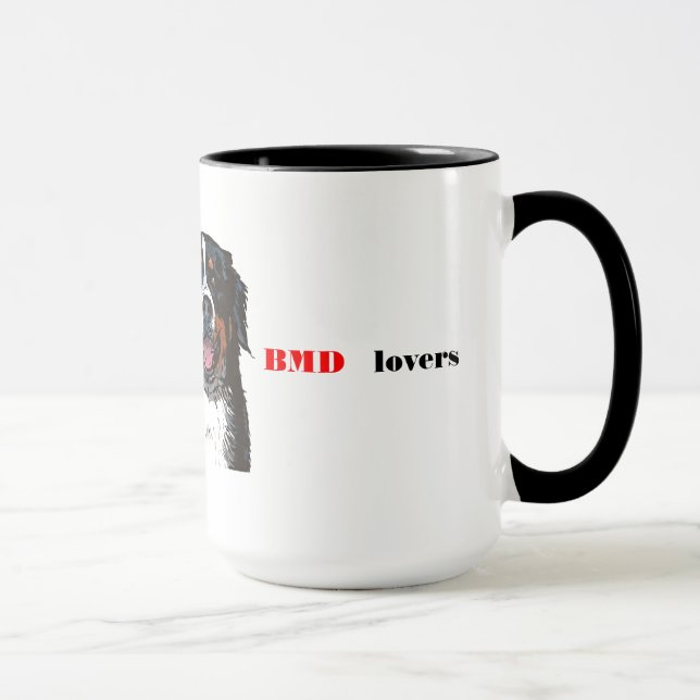 Bernese Mountain Dog Cup (Right)