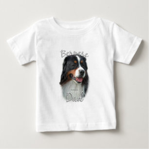 Bernese Mountain Dog Dad 2 Baby T-Shirt