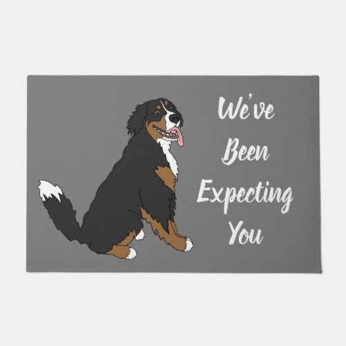 Bernese Mountain Dog  Doormat