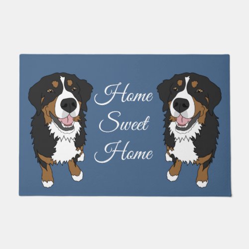 Bernese Mountain Dog  Doormat