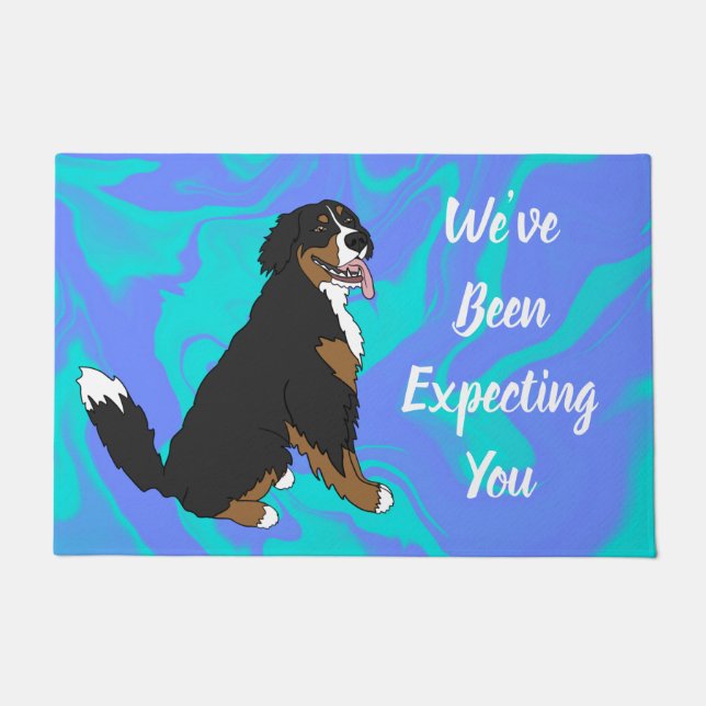 Bernese Mountain Dog  Doormat (Front)