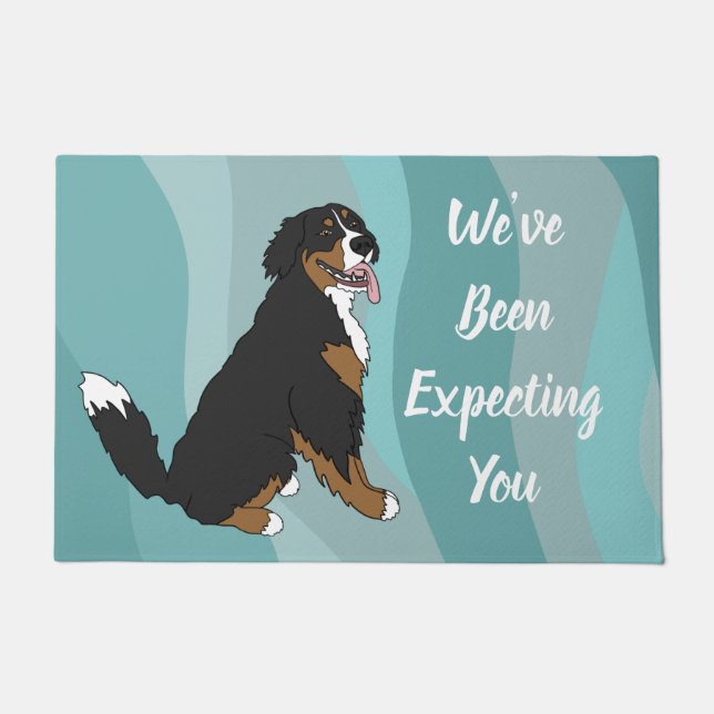 Bernese Mountain Dog Doormat (Front)
