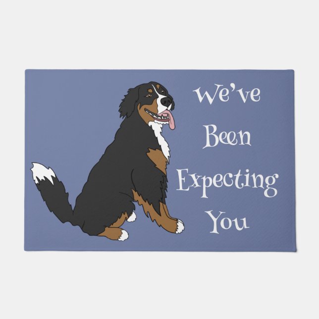 Bernese Mountain Dog  Doormat (Front)