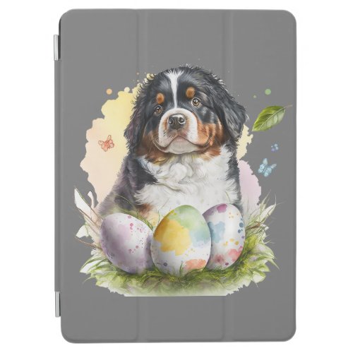 Bernese Mountain Dog Easter Egg Bernese Easter iPad Air Cover