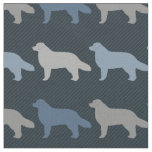 Bernese Mountain Dog Fabric