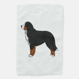 Bernese Mountain Dog Garden Flag