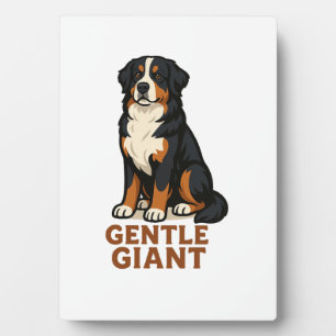 Bernese Mountain Dog Gentle Giant. Plaque