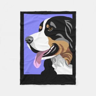 Bernese Mountain Dog Gifts Fleece Blanket