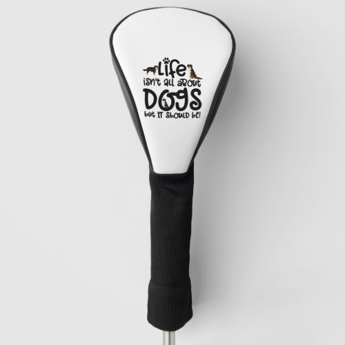 Bernese Mountain Dog Golf Head Cover