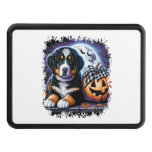 Bernese Mountain Dog Halloween Hitch Cover