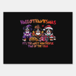 Bernese Mountain Dog Halloween Thanksgiving Christ Sign